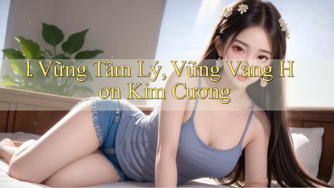 1. Vững Tâm Lý, Vững Vàng Hơn Kim Cương 1. Vững Tâm Lý, Vững Vàng Hơn Kim Cương
