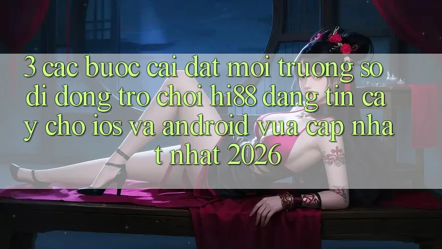 3. Các bước Cài đặt Môi trường số di động Trò chơi Hi88 Đáng tin cậy Cho iOS Và Android Vừa cập nhật Nhất 2026