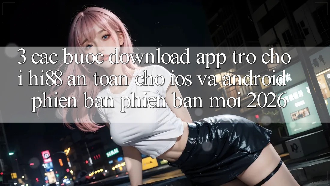 3. Các bước Download App Trò chơi Hi88 An Toàn Cho iOS Và Android Phiên bản phiên bản mới 2026