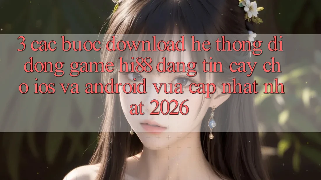 3. Các bước Download Hệ thống di động Game Hi88 Đáng tin cậy Cho iOS Và Android Vừa cập nhật Nhất 2026