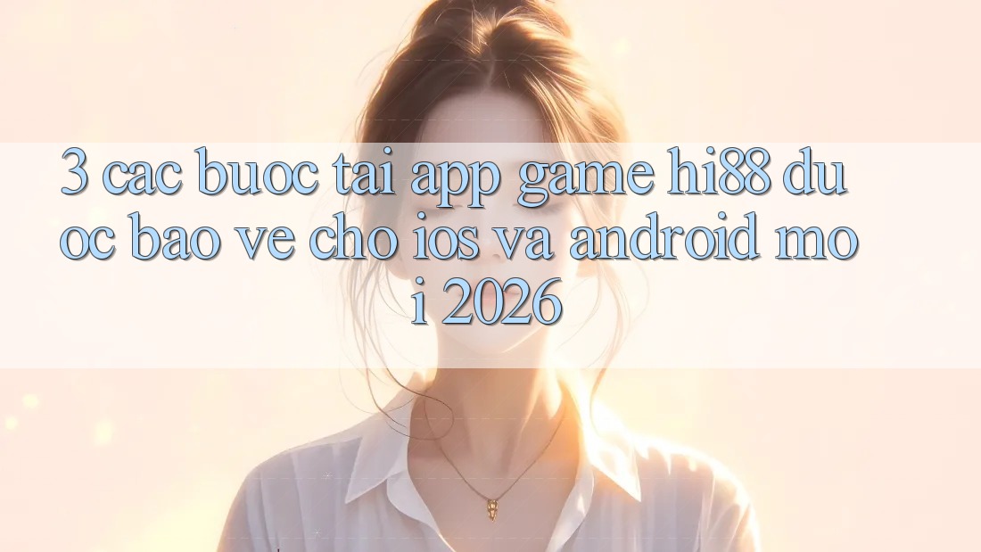 3. Các bước Tải App Game Hi88 Được bảo vệ Cho iOS Và Android Mới 2026