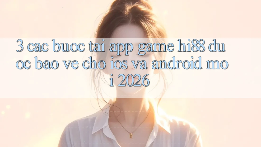 3. Các bước Tải App Game Hi88 Được bảo vệ Cho iOS Và Android Mới 2026