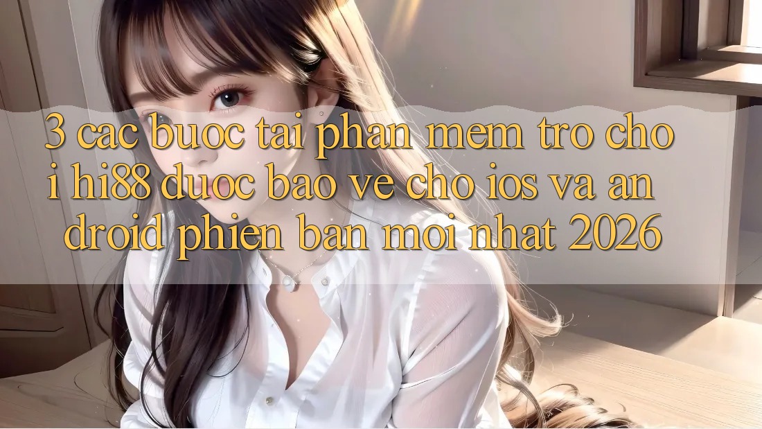 3. Các bước Tải Phần mềm Trò chơi Hi88 Được bảo vệ Cho iOS Và Android Phiên bản mới Nhất 2026