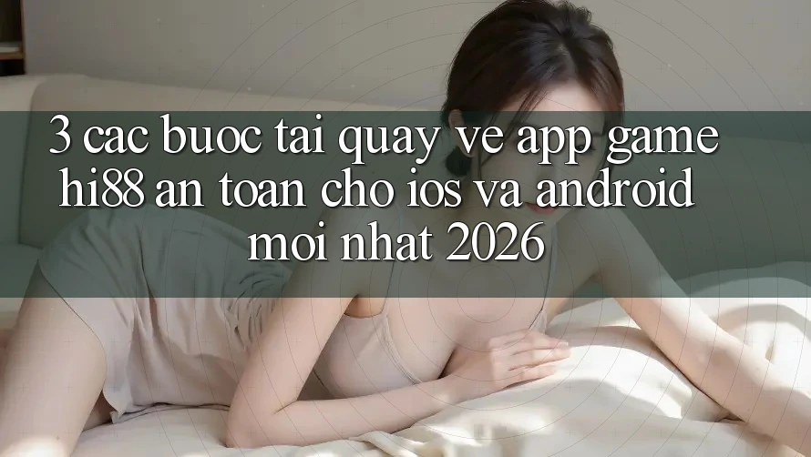 3. Các bước Tải quay về App Game Hi88 An Toàn Cho iOS Và Android Mới Nhất 2026