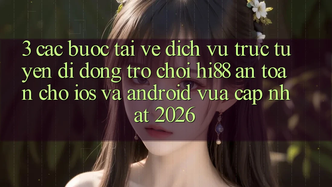 3. Các bước Tải về Dịch vụ trực tuyến di động Trò chơi Hi88 An Toàn Cho iOS Và Android Vừa cập nhật 2026