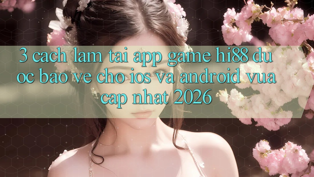 3. Cách làm Tải App Game Hi88 Được bảo vệ Cho iOS Và Android Vừa cập nhật 2026