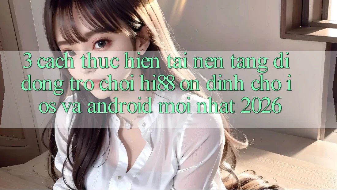 3. Cách thực hiện Tải Nền tảng di động Trò chơi Hi88 Ổn định Cho iOS Và Android Mới Nhất 2026
