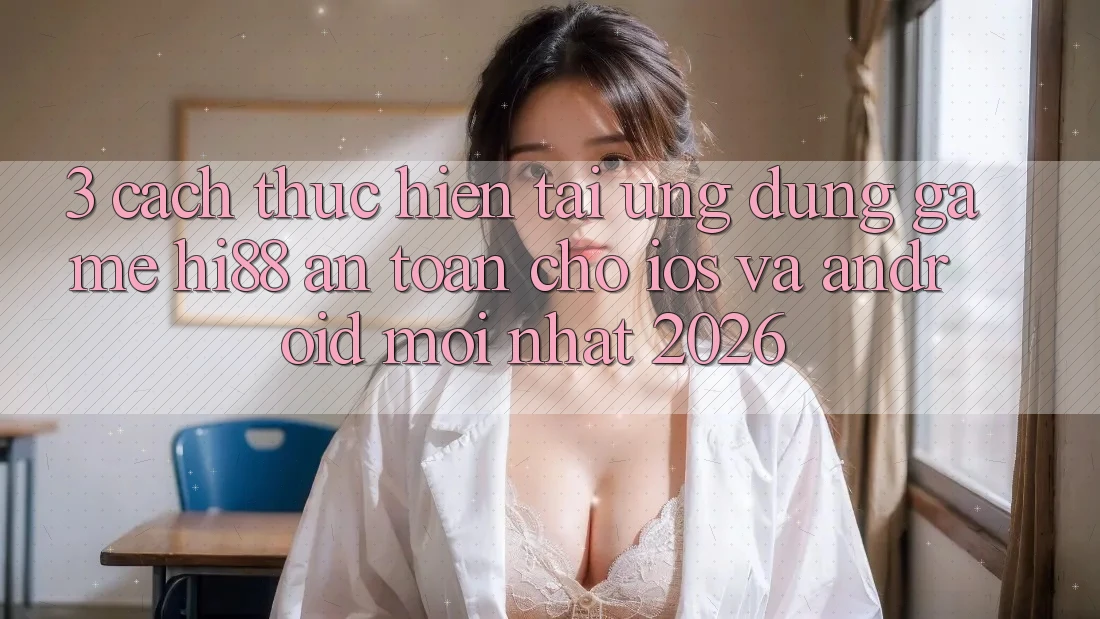 3. Cách thực hiện Tải Ứng dụng Game Hi88 An Toàn Cho iOS Và Android Mới Nhất 2026