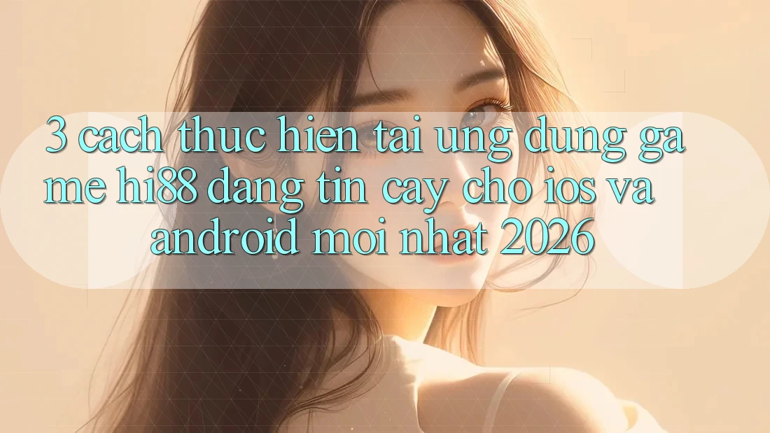 3. Cách thực hiện Tải Ứng dụng Game Hi88 Đáng tin cậy Cho iOS Và Android Mới Nhất 2026