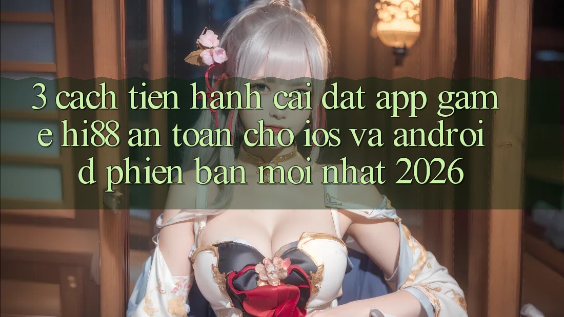 3. Cách tiến hành Cài đặt App Game Hi88 An Toàn Cho iOS Và Android Phiên bản mới nhất 2026