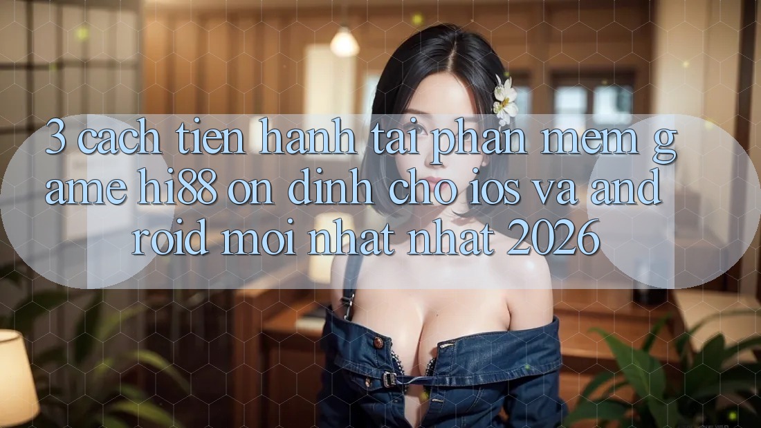 3. Cách tiến hành Tải Phần mềm Game Hi88 Ổn định Cho iOS Và Android Mới nhất Nhất 2026