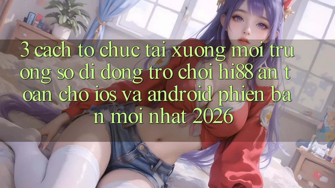 3. Cách tổ chức Tải xuống Môi trường số di động Trò chơi Hi88 An Toàn Cho iOS Và Android Phiên bản mới Nhất 2026