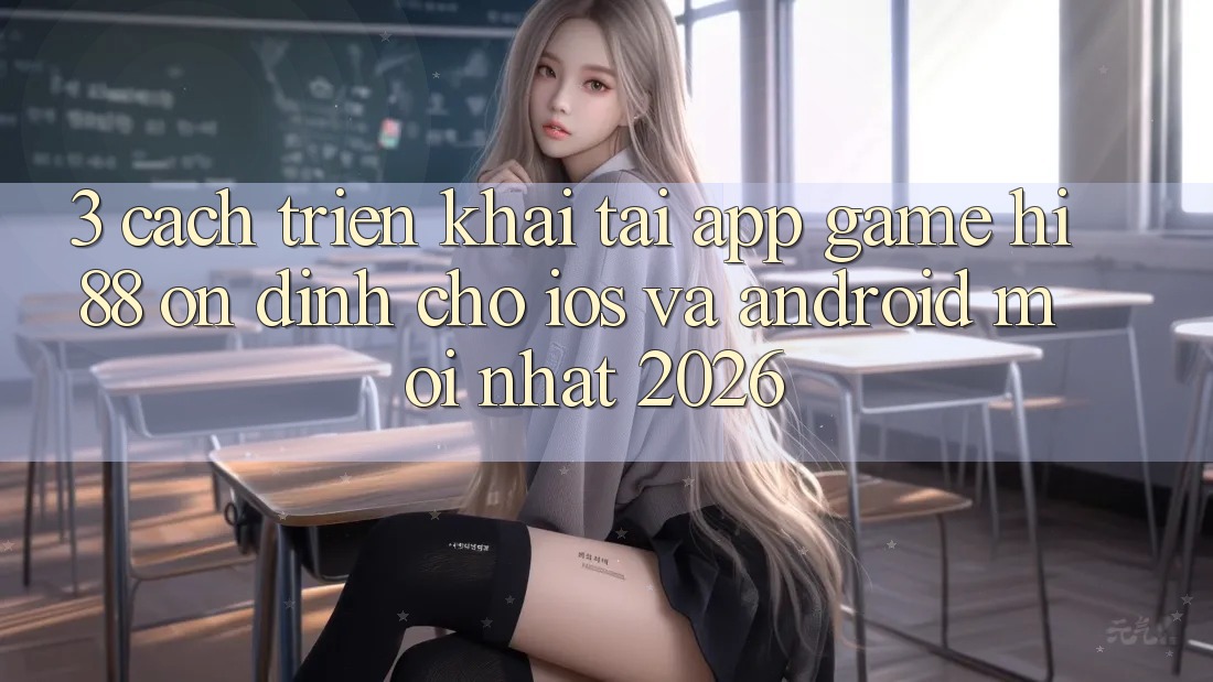3. Cách triển khai Tải App Game Hi88 Ổn định Cho iOS Và Android Mới Nhất 2026