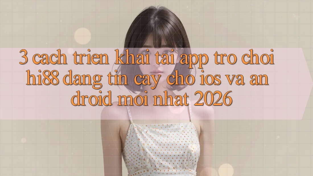 3. Cách triển khai Tải App Trò chơi Hi88 Đáng tin cậy Cho iOS Và Android Mới Nhất 2026
