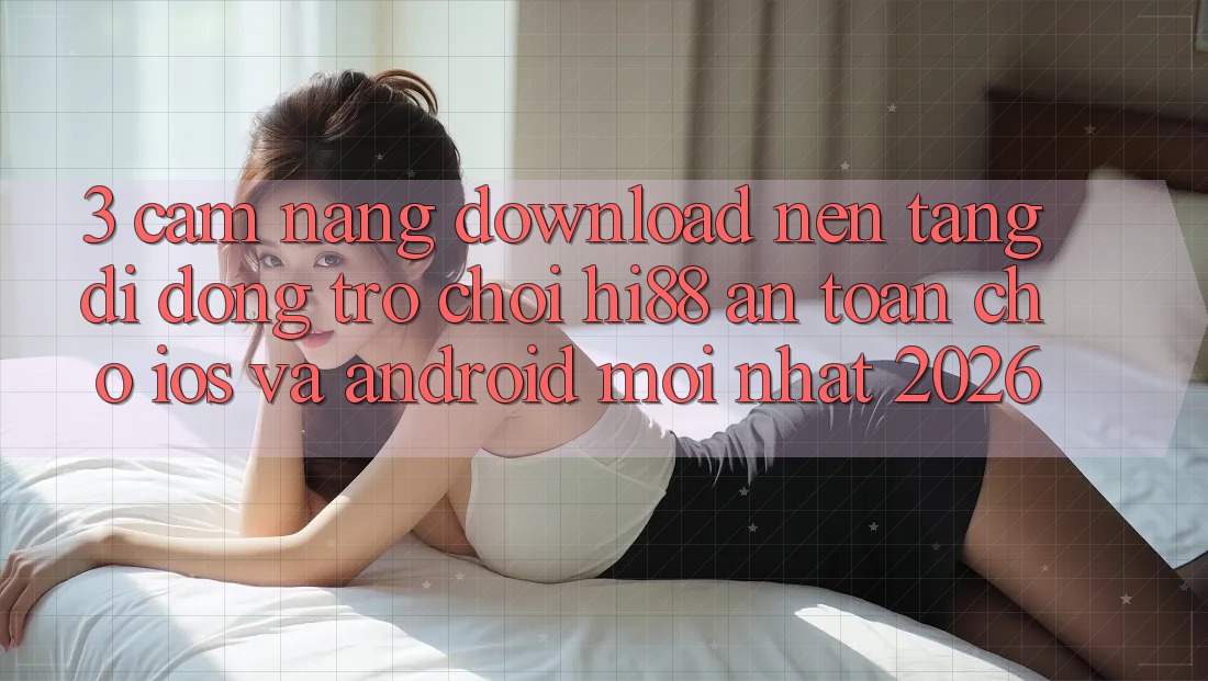 3. Cẩm nang Download Nền tảng di động Trò chơi Hi88 An Toàn Cho iOS Và Android Mới Nhất 2026