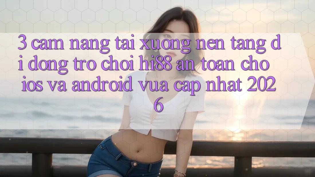 3. Cẩm nang Tải xuống Nền tảng di động Trò chơi Hi88 An Toàn Cho iOS Và Android Vừa cập nhật 2026