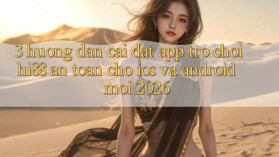 3. Hướng Dẫn Cài đặt App Trò chơi Hi88 An Toàn Cho iOS Và Android Mới 2026
