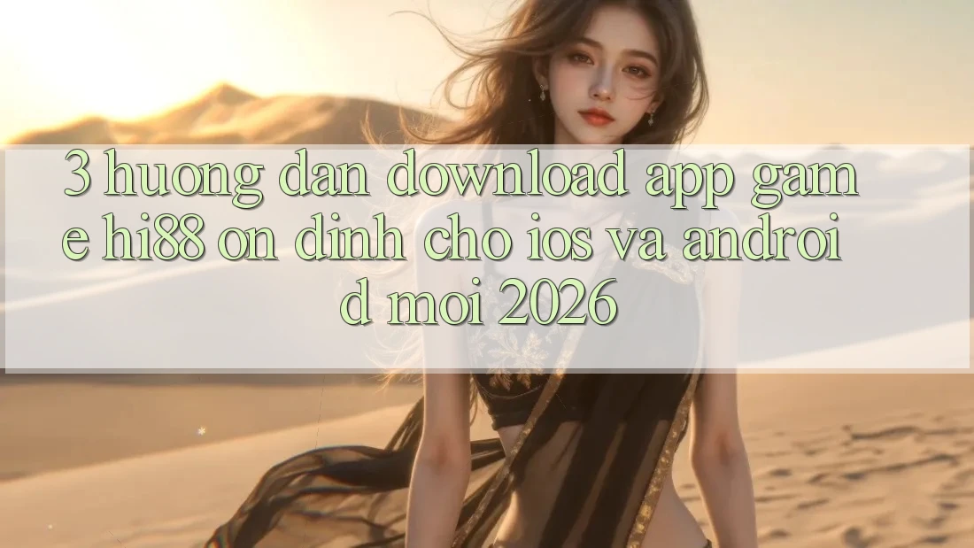 3. Hướng Dẫn Download App Game Hi88 Ổn định Cho iOS Và Android Mới 2026