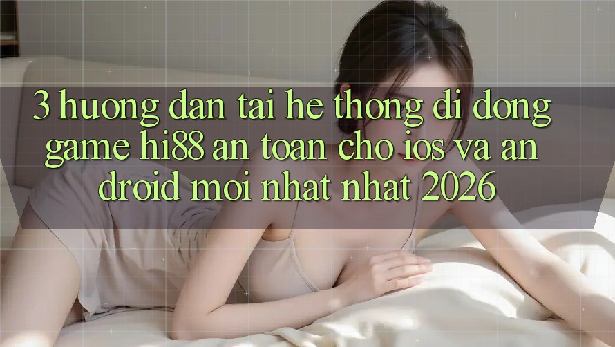 3. Hướng Dẫn Tải Hệ thống di động Game Hi88 An Toàn Cho iOS Và Android Mới nhất Nhất 2026