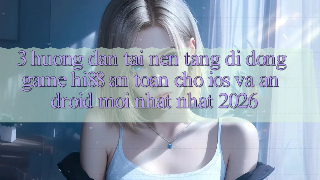 3. Hướng dẫn Tải Nền tảng di động Game Hi88 An Toàn Cho iOS Và Android Mới nhất Nhất 2026