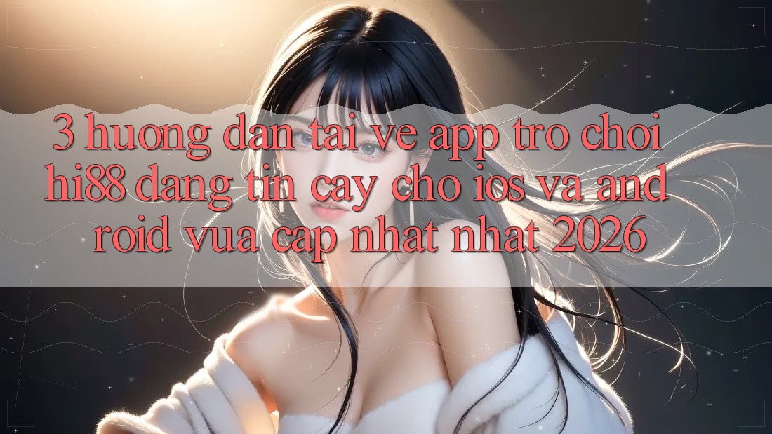 3. Hướng Dẫn Tải về App Trò chơi Hi88 Đáng tin cậy Cho iOS Và Android Vừa cập nhật Nhất 2026