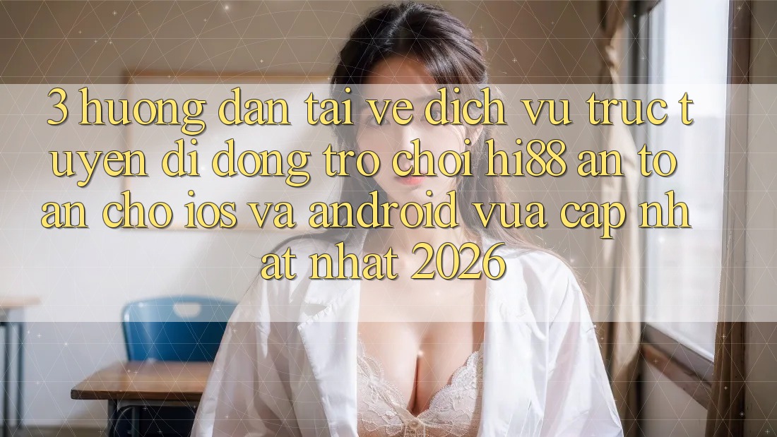 3. Hướng dẫn Tải về Dịch vụ trực tuyến di động Trò chơi Hi88 An Toàn Cho iOS Và Android Vừa cập nhật Nhất 2026