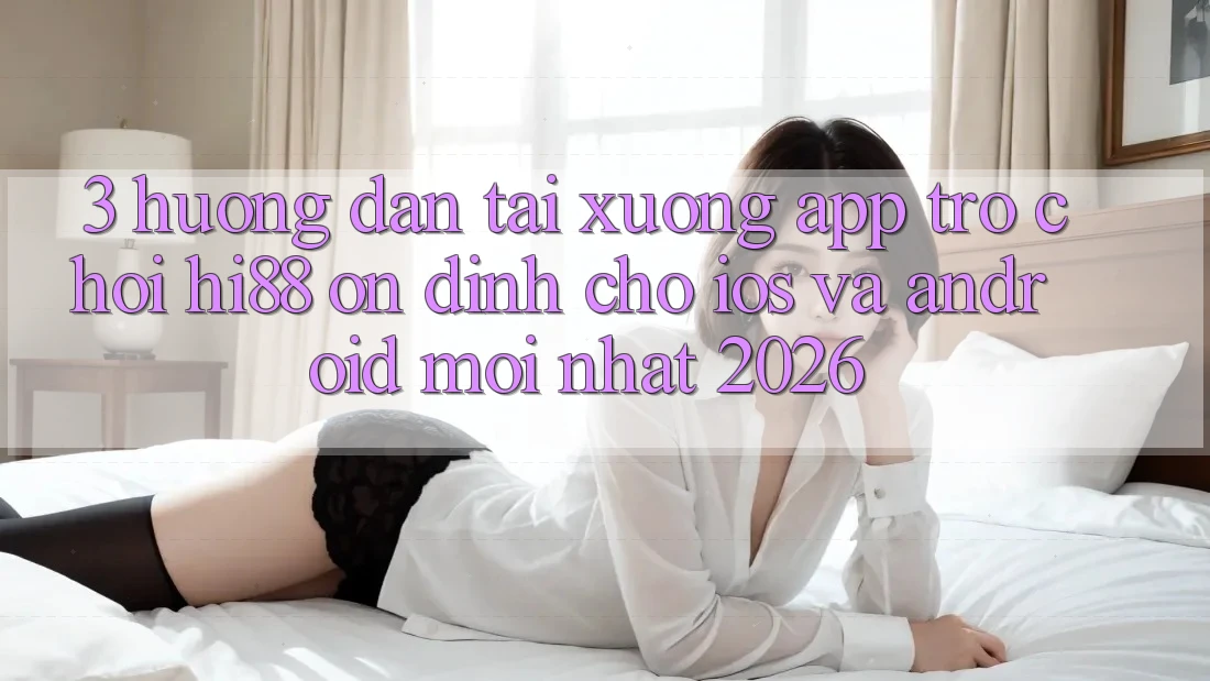 3. Hướng dẫn Tải xuống App Trò chơi Hi88 Ổn định Cho iOS Và Android Mới Nhất 2026