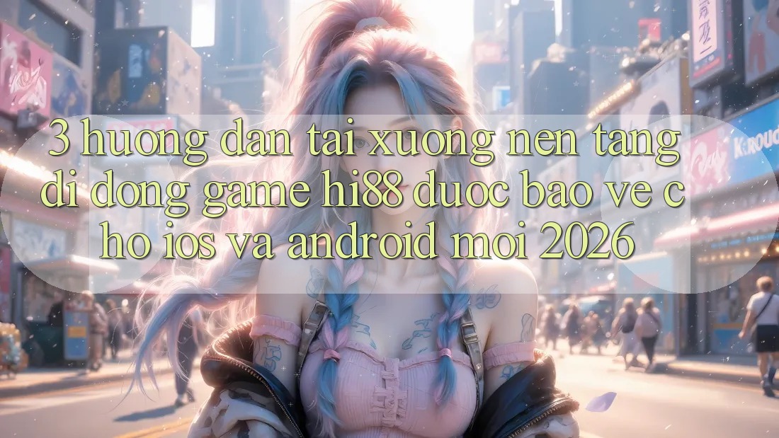 3. Hướng Dẫn Tải xuống Nền tảng di động Game Hi88 Được bảo vệ Cho iOS Và Android Mới 2026