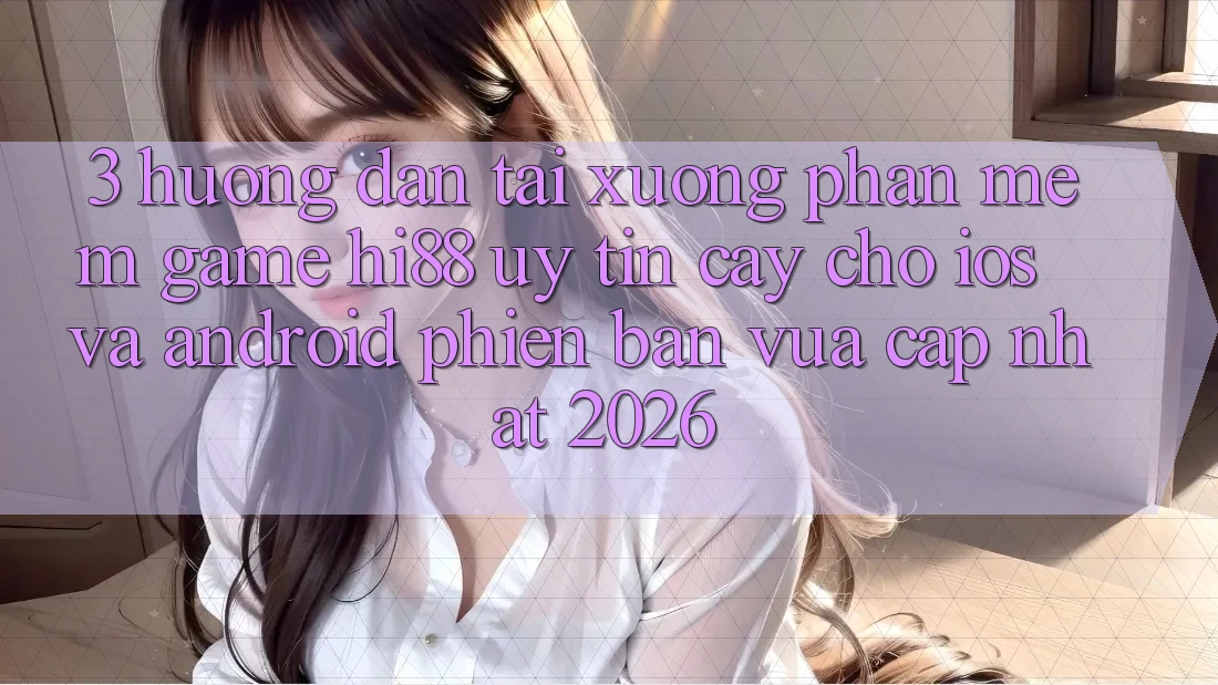3. Hướng Dẫn Tải xuống Phần mềm Game Hi88 Uy tín cậy Cho iOS Và Android Phiên bản vừa cập nhật 2026