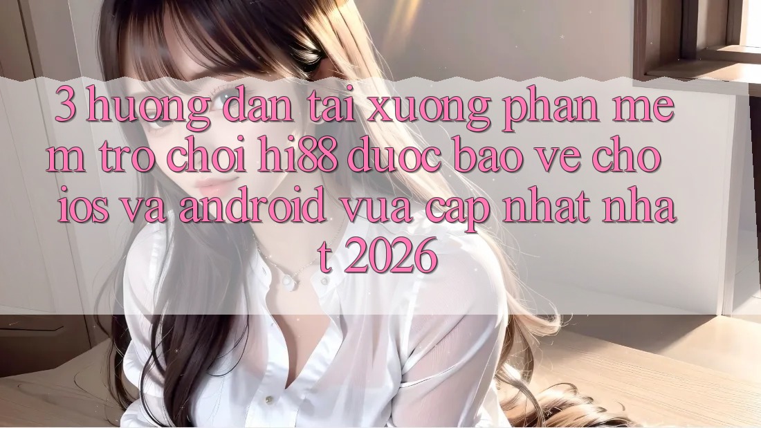 3. Hướng Dẫn Tải xuống Phần mềm Trò chơi Hi88 Được bảo vệ Cho iOS Và Android Vừa cập nhật Nhất 2026