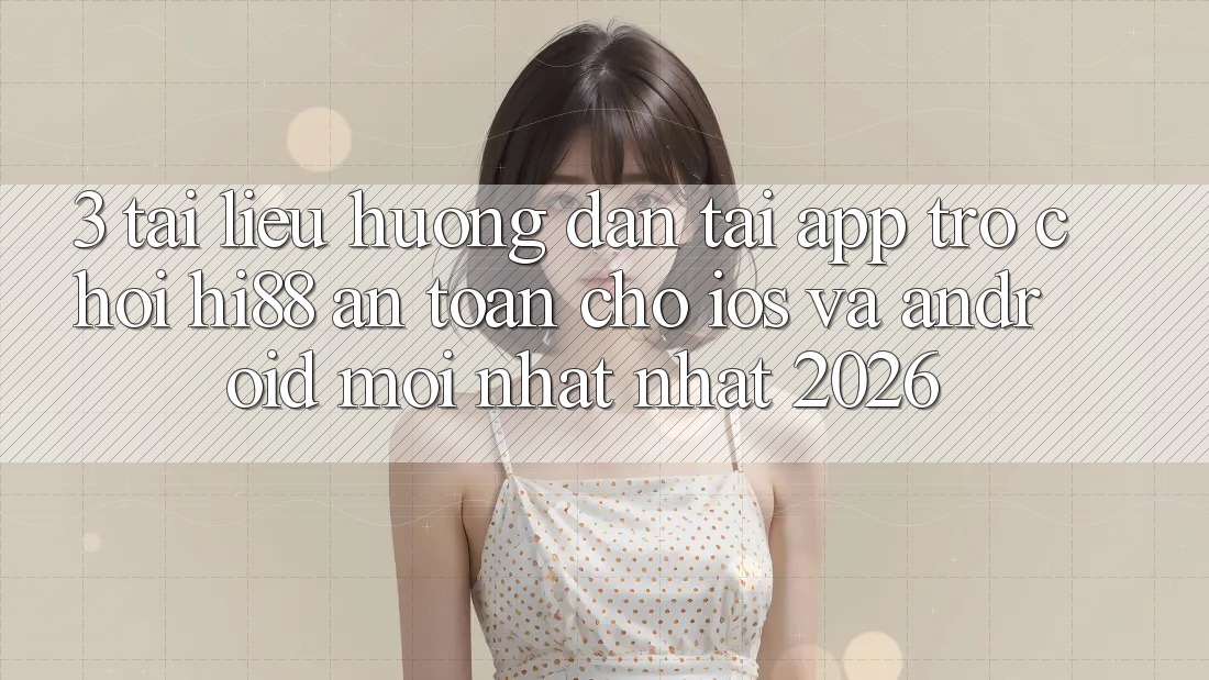 3. Tài liệu hướng dẫn Tải App Trò chơi Hi88 An Toàn Cho iOS Và Android Mới nhất Nhất 2026