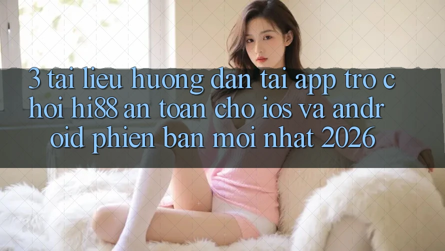 3. Tài liệu hướng dẫn Tải App Trò chơi Hi88 An Toàn Cho iOS Và Android Phiên bản mới Nhất 2026
