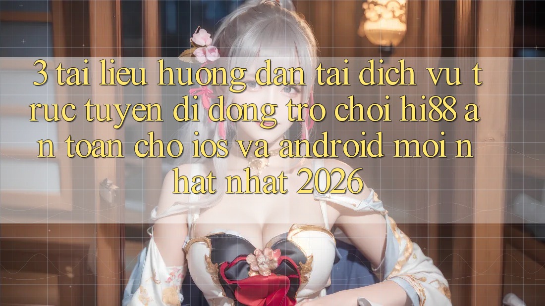 3. Tài liệu hướng dẫn Tải Dịch vụ trực tuyến di động Trò chơi Hi88 An Toàn Cho iOS Và Android Mới nhất Nhất 2026