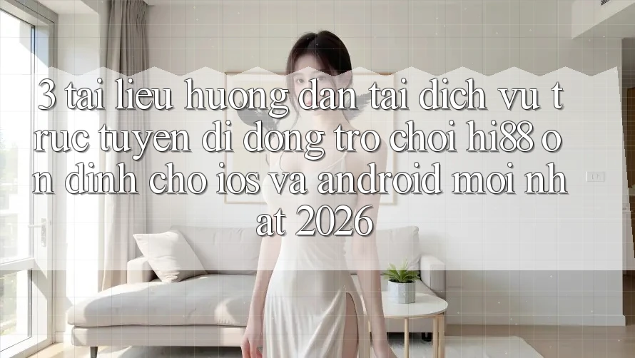3. Tài liệu hướng dẫn Tải Dịch vụ trực tuyến di động Trò chơi Hi88 Ổn định Cho iOS Và Android Mới Nhất 2026