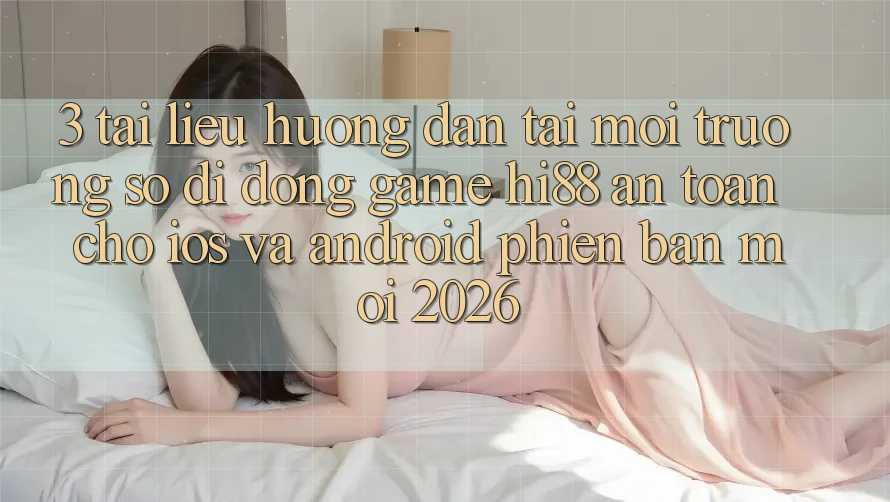 3. Tài liệu hướng dẫn Tải Môi trường số di động Game Hi88 An toàn Cho iOS Và Android Phiên bản mới 2026