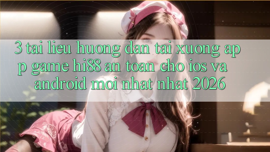 3. Tài liệu hướng dẫn Tải xuống App Game Hi88 An toàn Cho iOS Và Android Mới nhất Nhất 2026