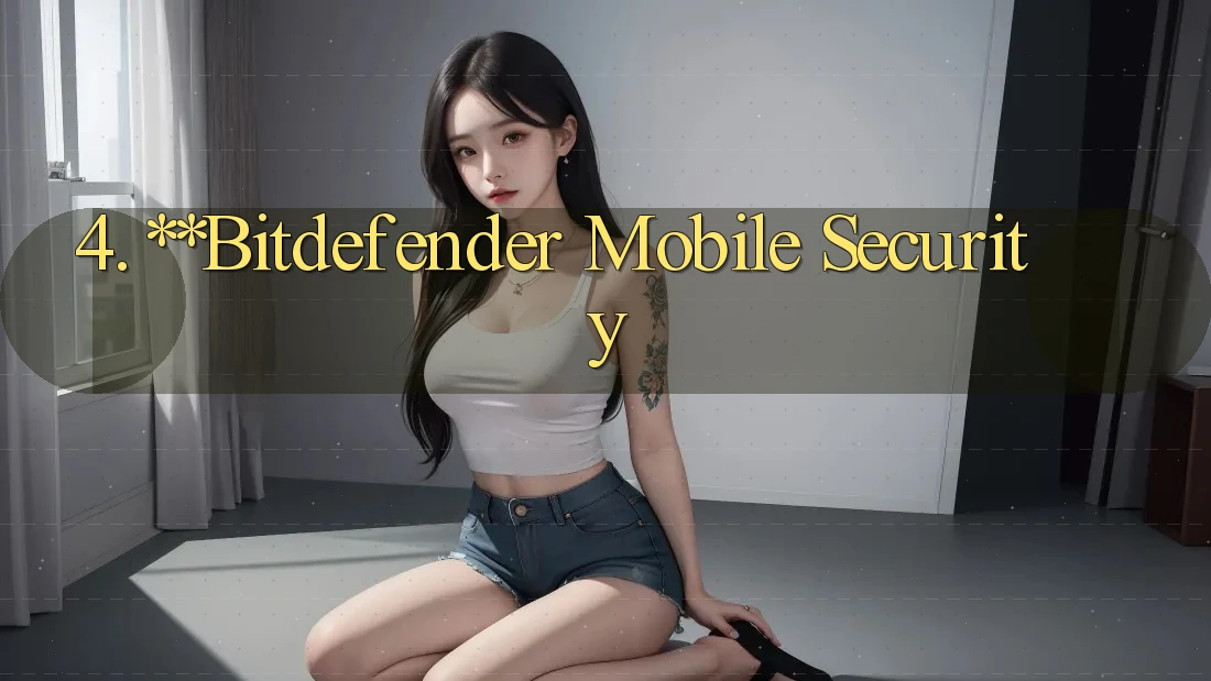 4. Bitdefender Mobile Security