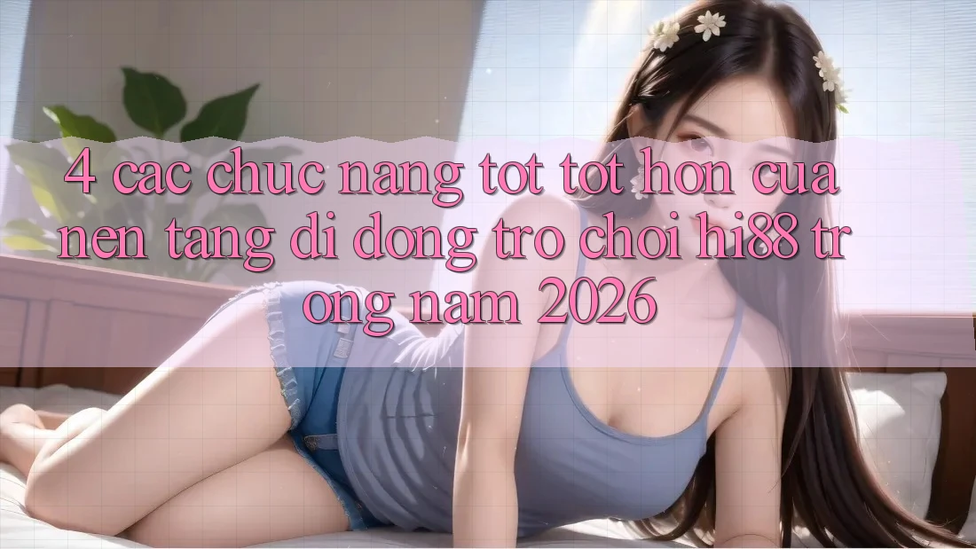 4. Các Chức năng Tốt tốt hơn Của Nền tảng di động Trò chơi Hi88 Trong Năm 2026