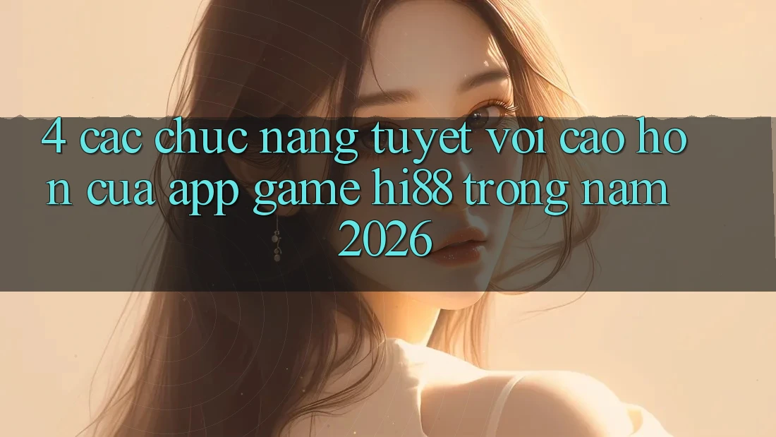4. Các Chức năng Tuyệt vời cao hơn Của App Game Hi88 Trong Năm 2026