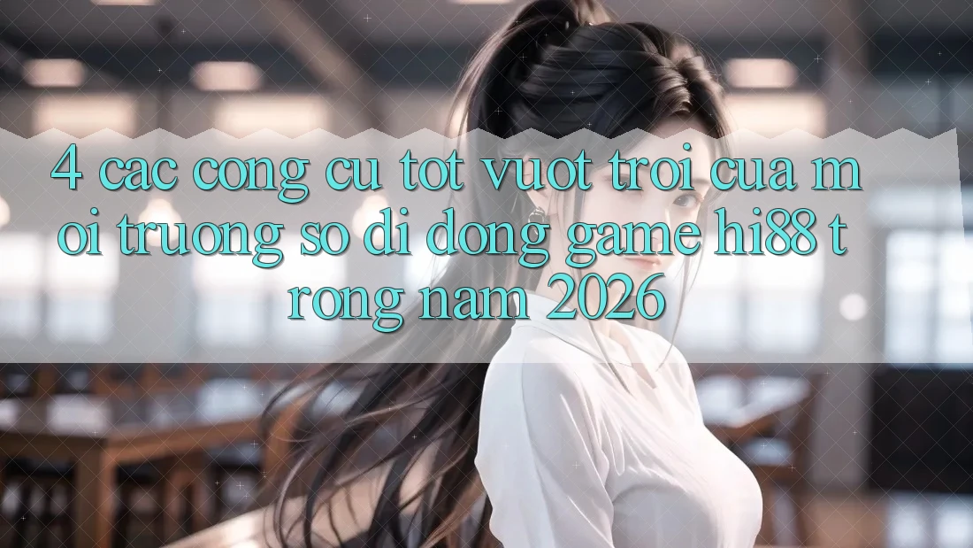 4. Các Công cụ Tốt vượt trội Của Môi trường số di động Game Hi88 Trong Năm 2026