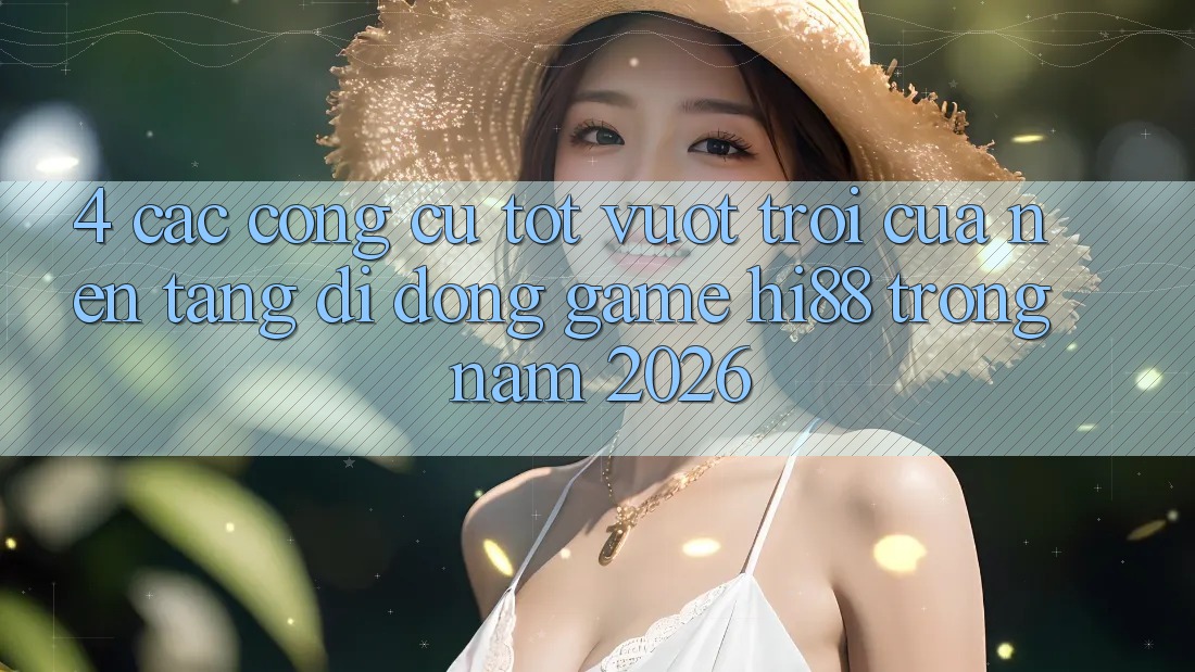 4. Các Công cụ Tốt vượt trội Của Nền tảng di động Game Hi88 Trong Năm 2026