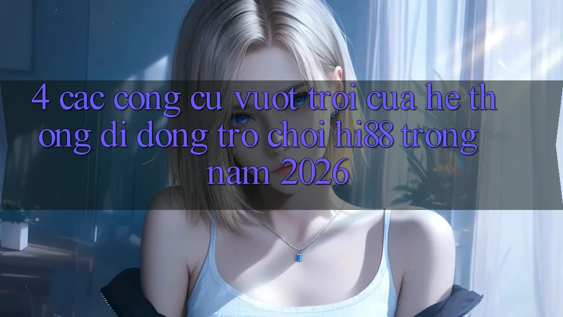 4. Các Công cụ Vượt trội Của Hệ thống di động Trò chơi Hi88 Trong Năm 2026