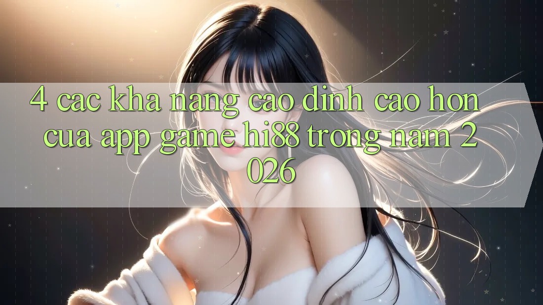 4. Các Khả năng Cao đỉnh cao hơn Của App Game Hi88 Trong Năm 2026