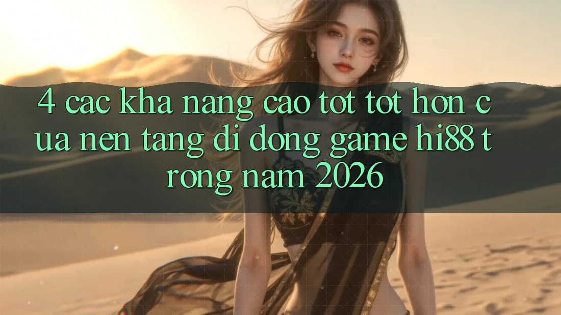 4. Các Khả năng Cao tốt tốt hơn Của Nền tảng di động Game Hi88 Trong Năm 2026