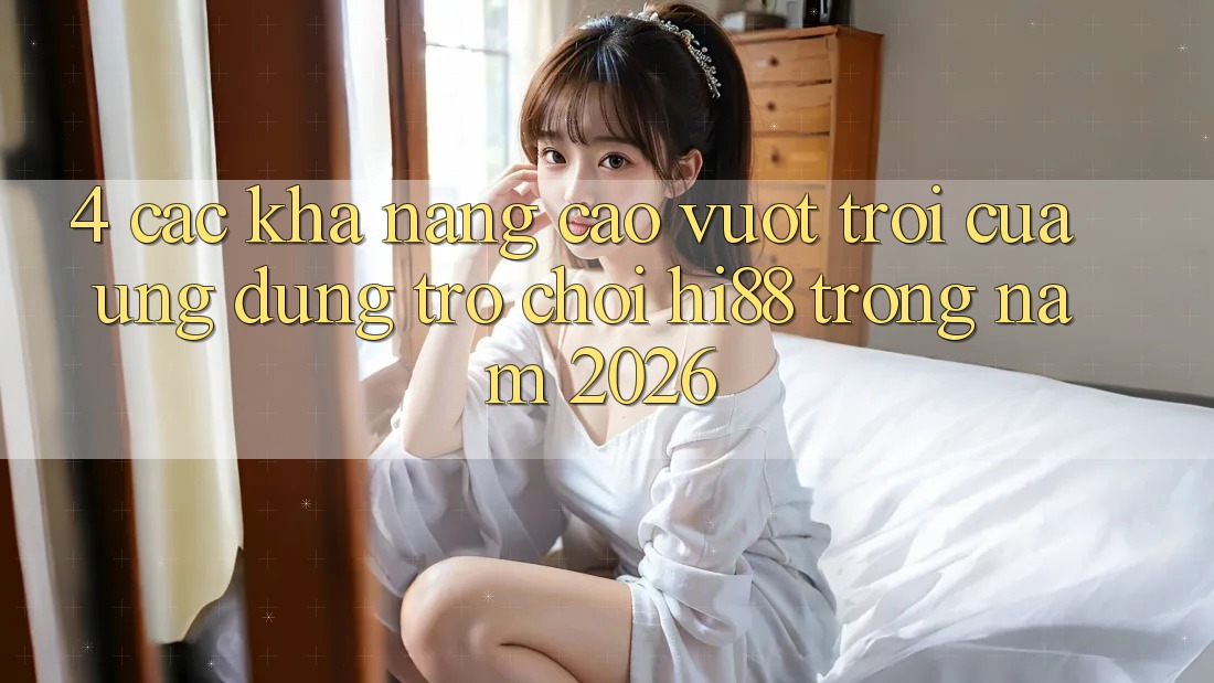 4. Các Khả năng Cao vượt trội Của Ứng dụng Trò chơi Hi88 Trong Năm 2026