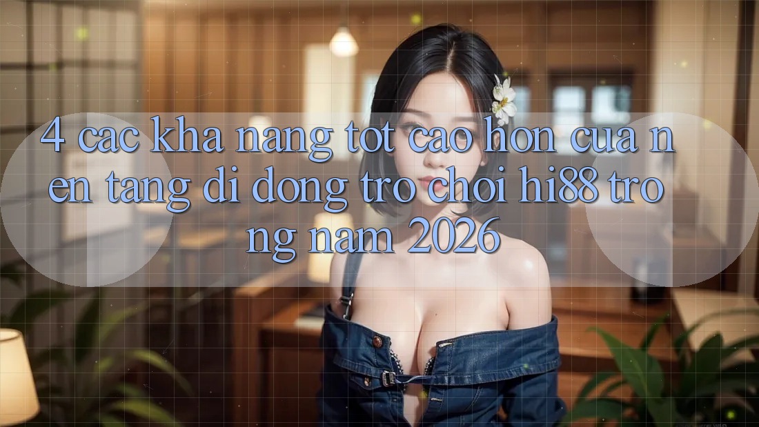 4. Các Khả năng Tốt cao hơn Của Nền tảng di động Trò chơi Hi88 Trong Năm 2026
