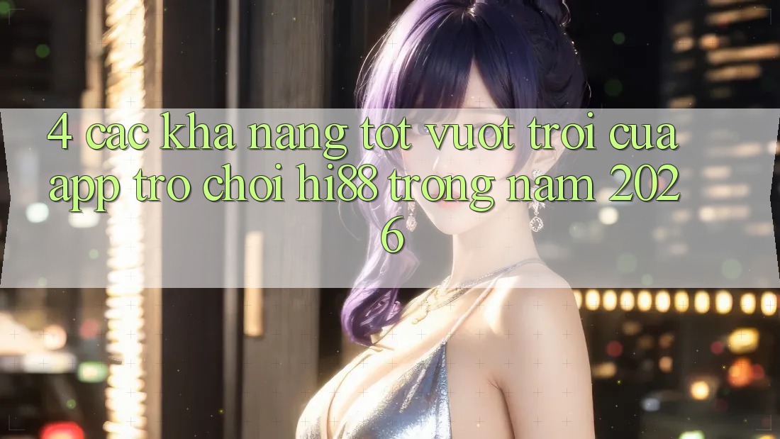 4. Các Khả năng Tốt vượt trội Của App Trò chơi Hi88 Trong Năm 2026