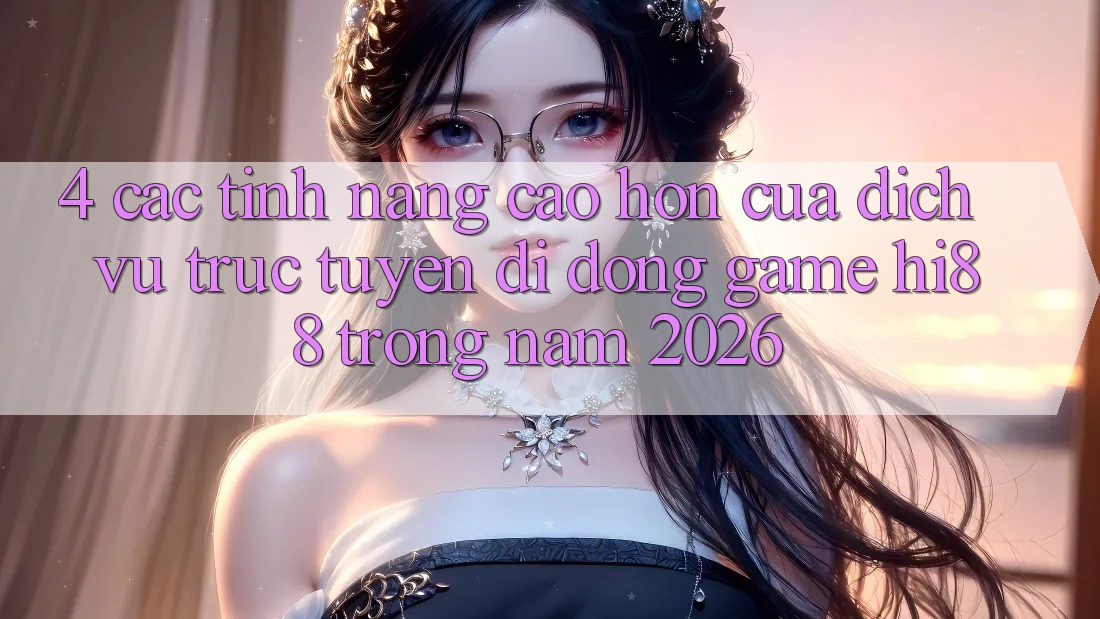 4. Các Tính Năng Cao hơn Của Dịch vụ trực tuyến di động Game Hi88 Trong Năm 2026