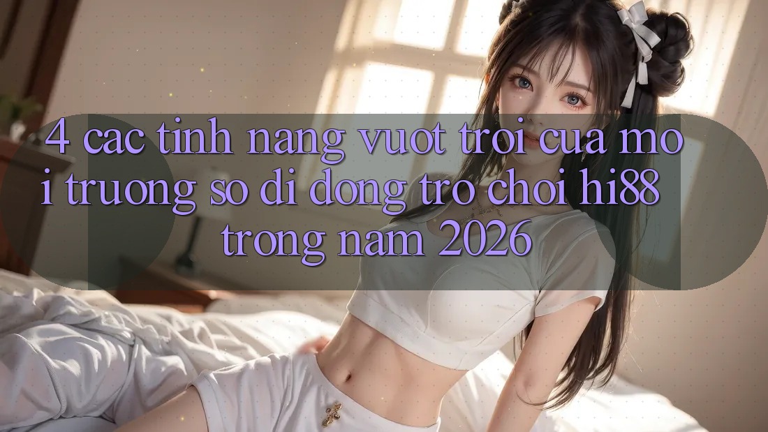 4. Các Tính Năng Vượt Trội Của Môi trường số di động Trò chơi Hi88 Trong Năm 2026