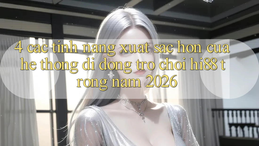 4. Các Tính Năng Xuất sắc hơn Của Hệ thống di động Trò chơi Hi88 Trong Năm 2026